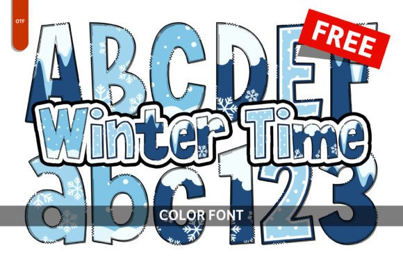Winter Time Christmas font