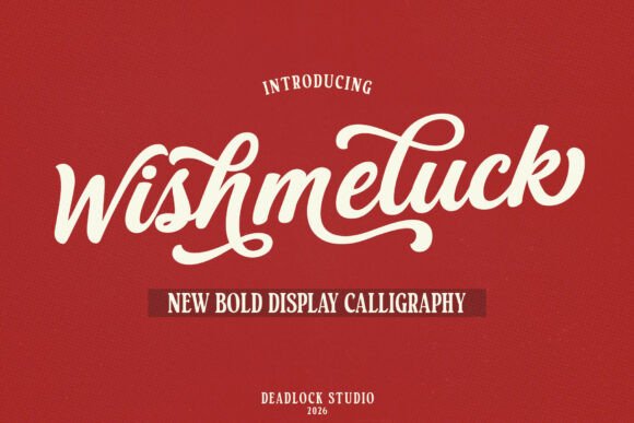 Wishmeluck font sample