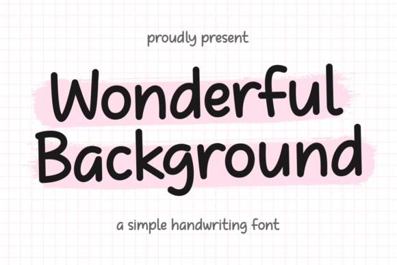 Wonderful Background Christmas font