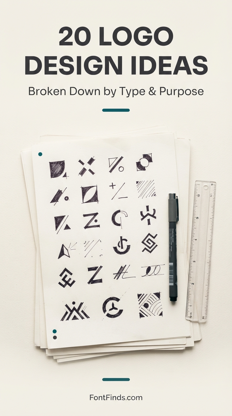 Logo Design Ideas: 20 Concepts Broken Down by Type and Purpose