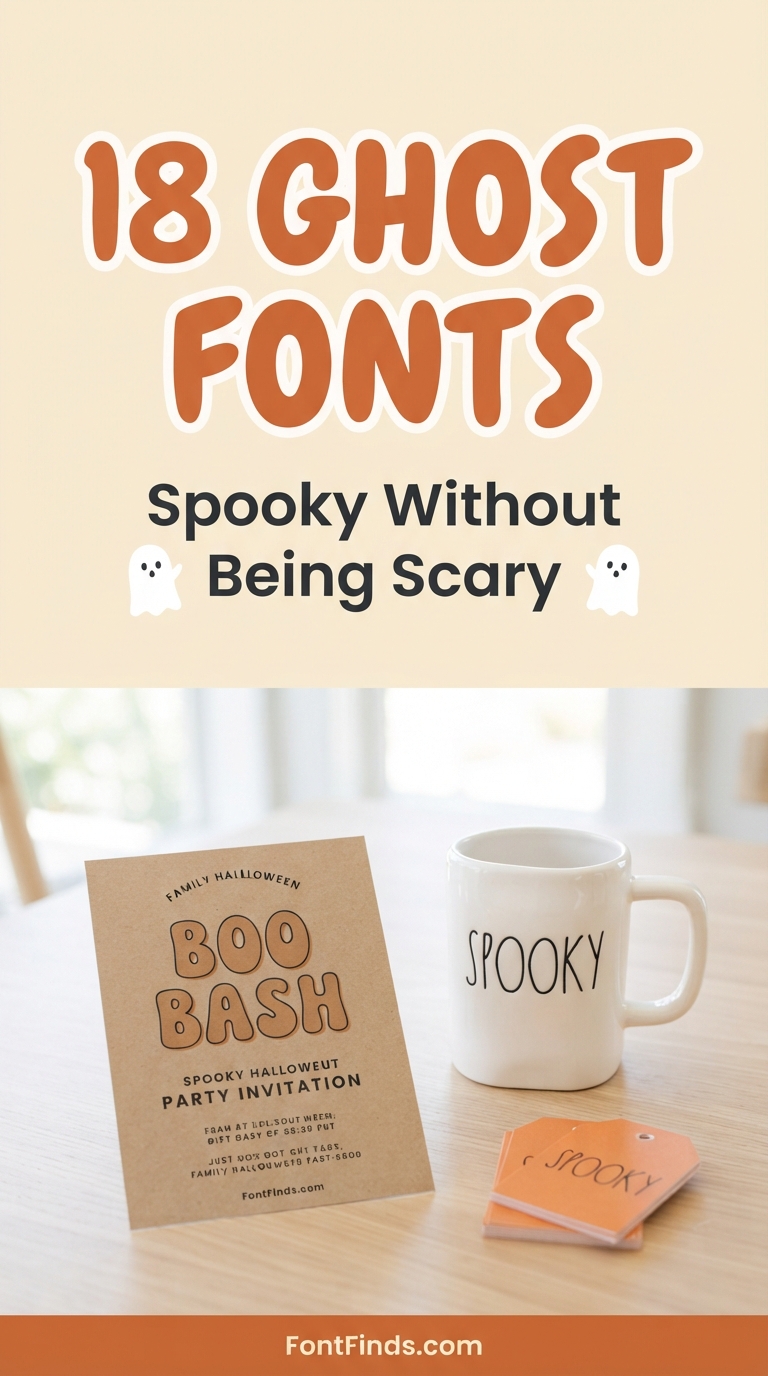 18 Ghost Fonts That Are Spooky Without Being Scary
