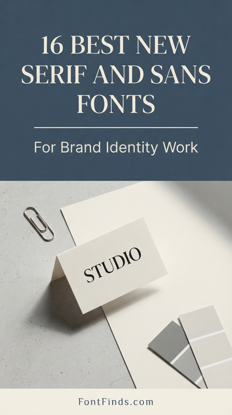 16 Best New Serif and Sans Serif Fonts