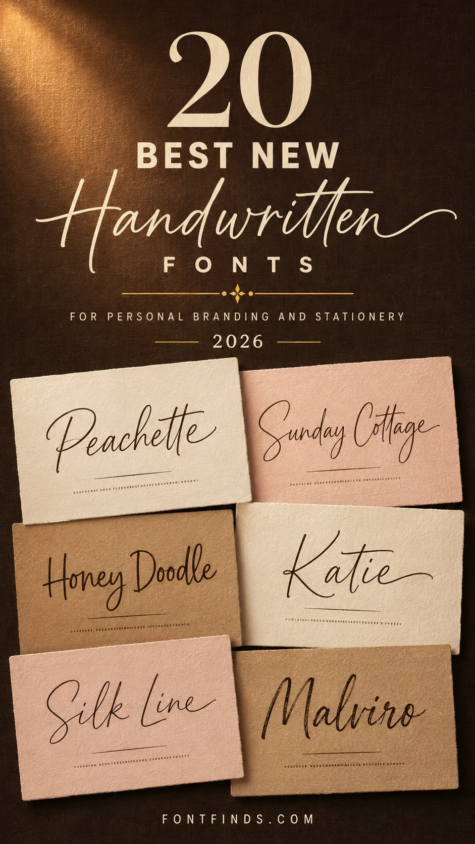 20 Best New Handwritten Fonts