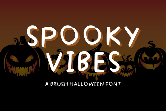 Spooky Vibes Halloween font