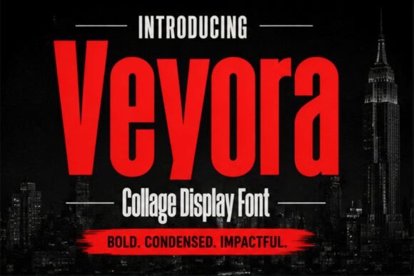 Veyora font sample