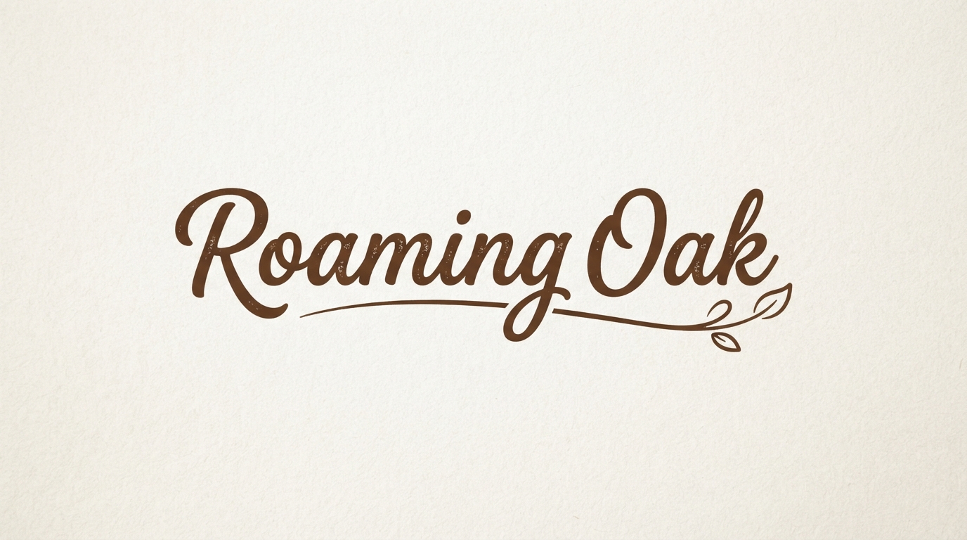 Hand drawn script wordmark logo with underline swash