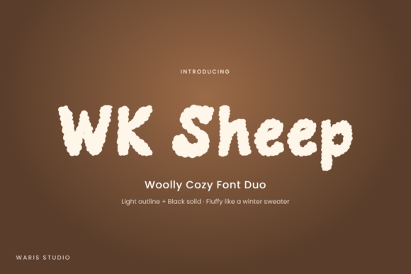 Wk Sheep font preview