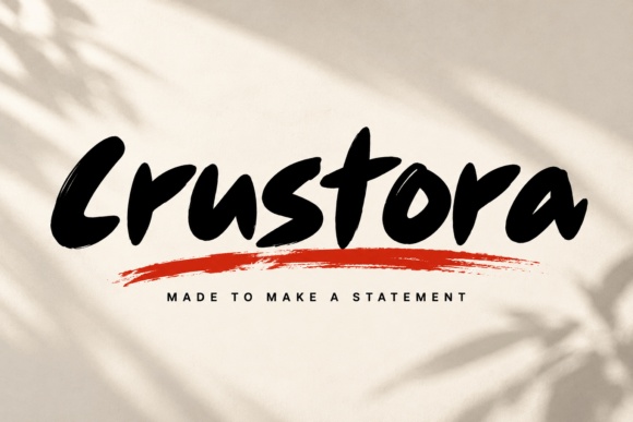 Crustora font preview
