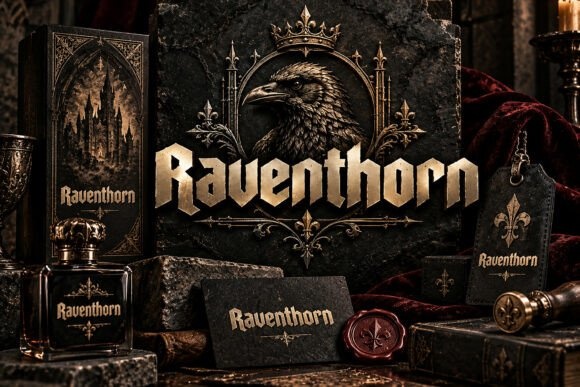 Raventhorn font preview by BILLI