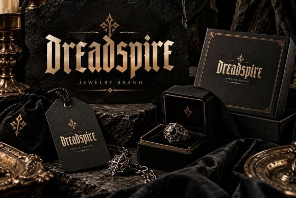Dreadspire font preview by BILLI