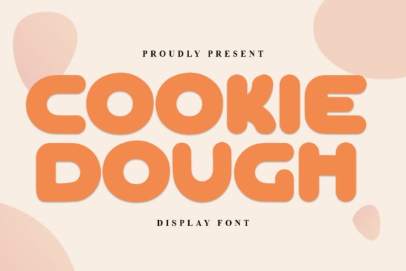 Cookie Dough font preview