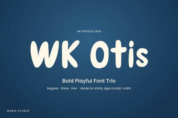 Wk Otis font preview