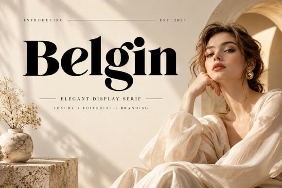 Belgin font preview by BILLI