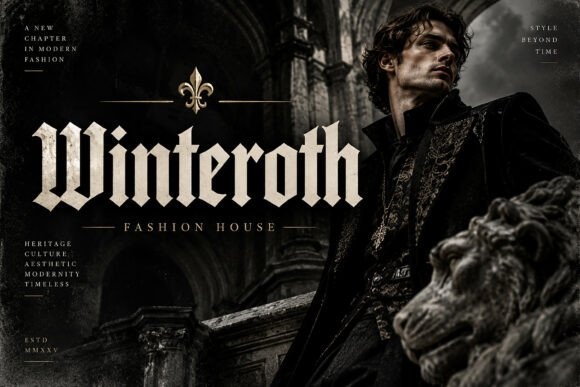 Winteroth font preview by BILLI
