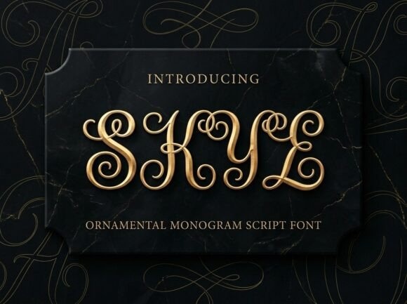 Skye font preview by Creativeguru