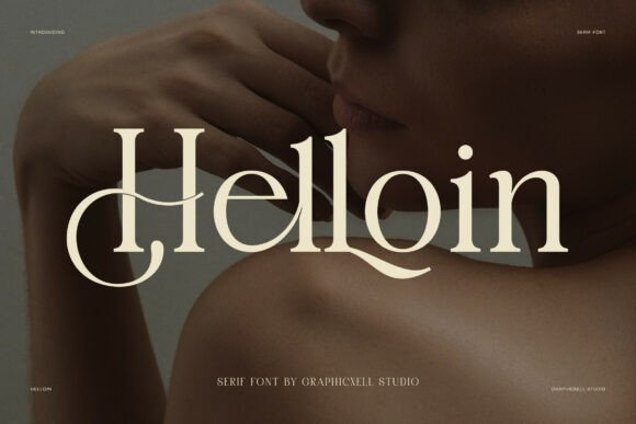 Helloin font preview by Graphicxell