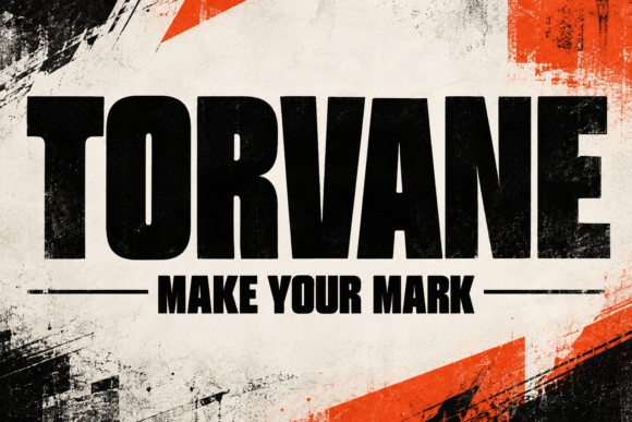 Torvane font preview by DREAM