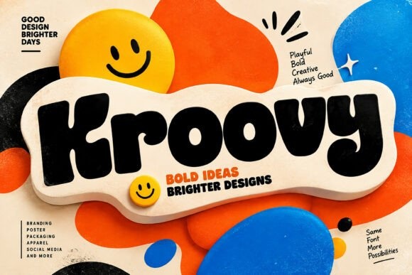 Kroovy font preview by BILLI
