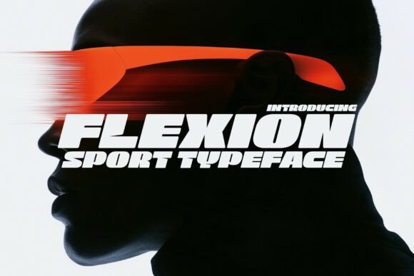 Flexion font preview by HipFonts