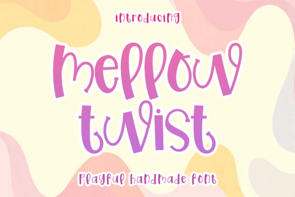 Mellow Twist font preview by Creatype Designer