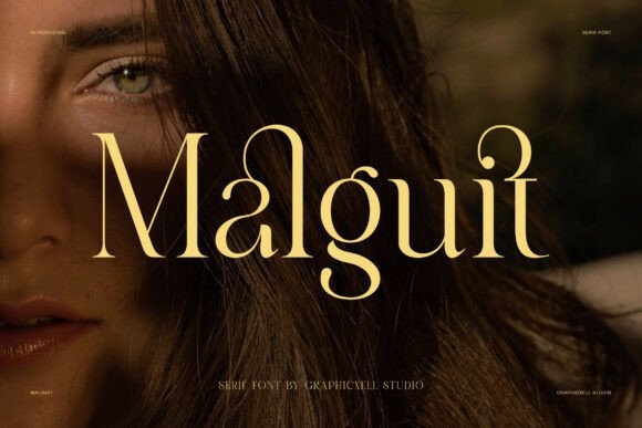 Malguit font preview by Graphicxell