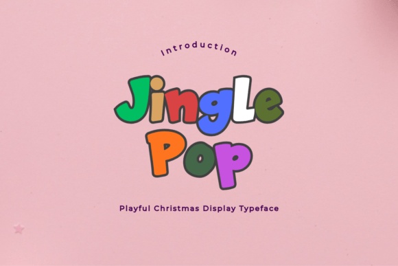 Jingle Pop font preview by GraphicxPack
