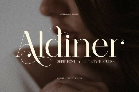 Aldiner font preview by Perfectype