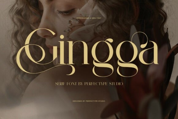 Gingga font preview by Perfectype