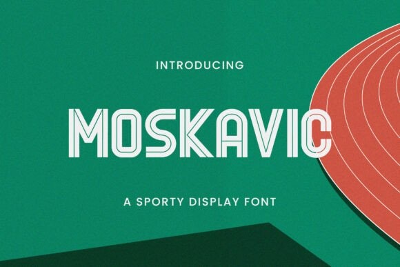 Moskavic font preview by StringLabs