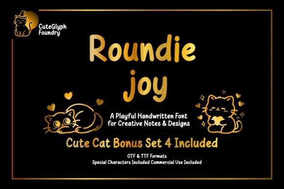 Roundie Joy font preview by Moree Design