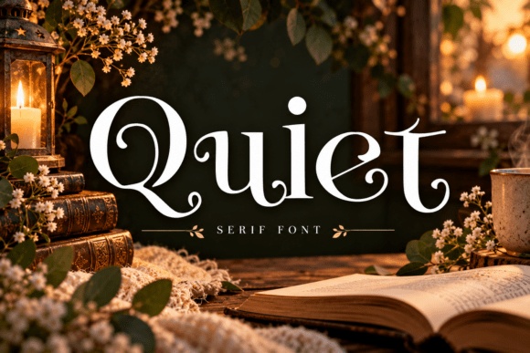 Quiet font preview by TypeIQ