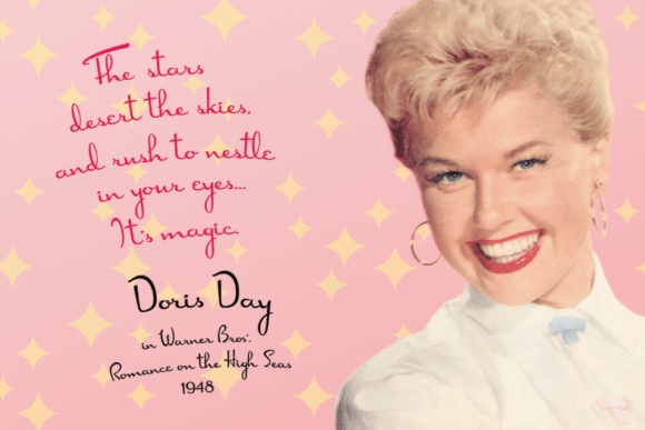 Doris Day font preview