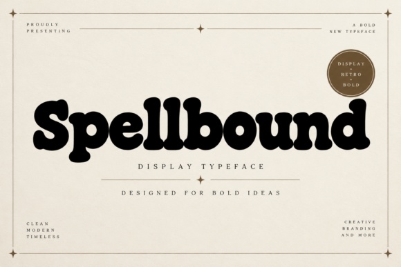 Spellbound — lettering specimen