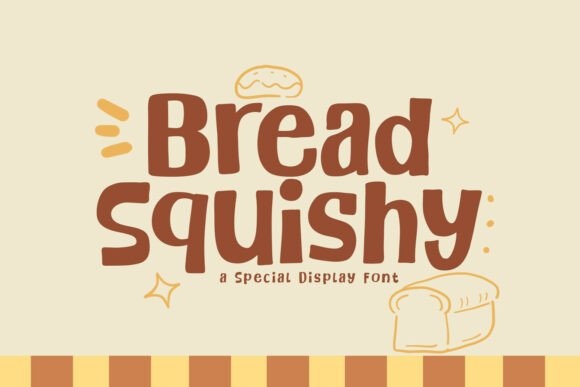Bread Squishy font preview