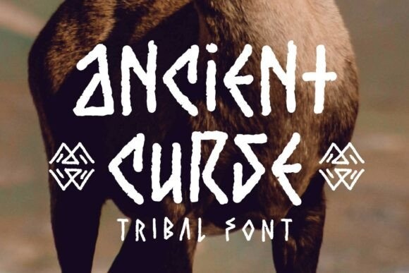 Ancient Curse font preview by Arterfak Project