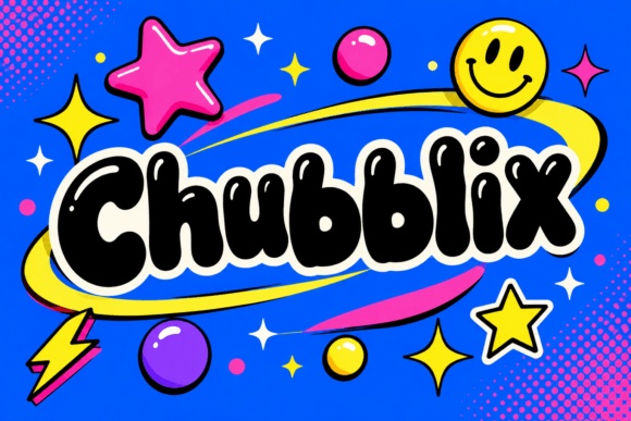 Chubblix font preview