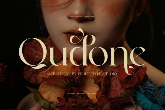Qudone font preview by Perfectype