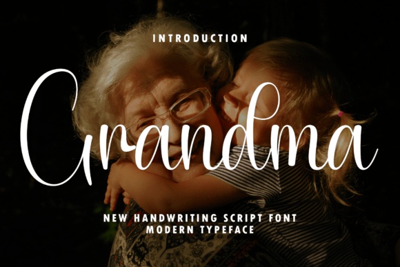 Grandma — lettering specimen