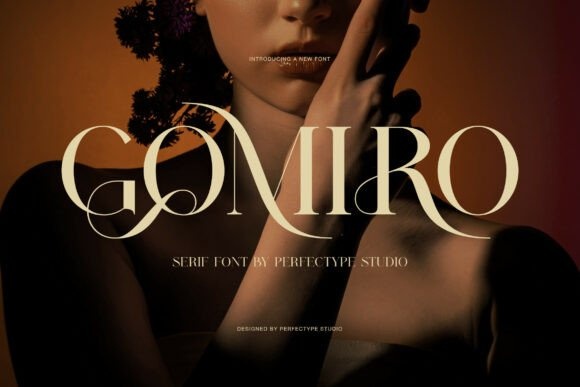 Gomiro font preview by Perfectype
