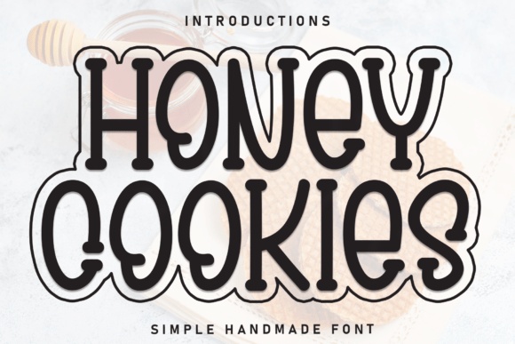 Honey Cookies font preview