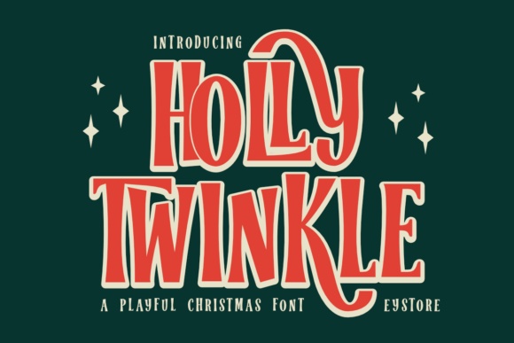 Holly Twinkle font preview
