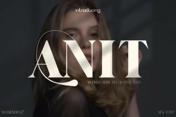 editorial serif fonts example: Anit font specimen