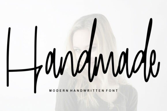 cozy autumn fonts example: Handmade font specimen